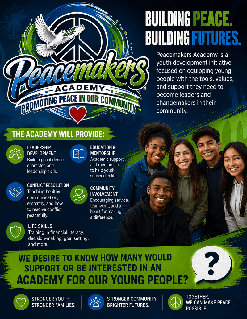 Peacemakers Academy youth leadership program